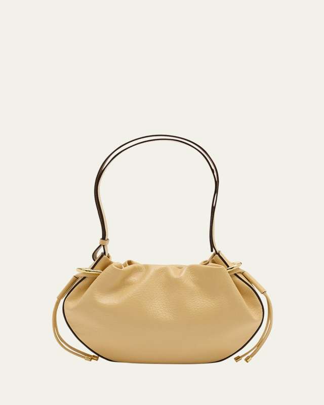 Tilda Ruched Drawstring Crossbody Bag